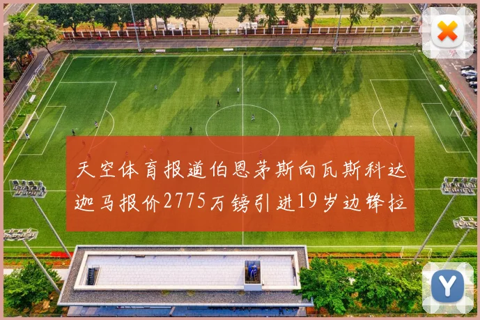 天空体育报道伯恩茅斯向瓦斯科达迦马报价2775万镑引进19岁边锋拉扬